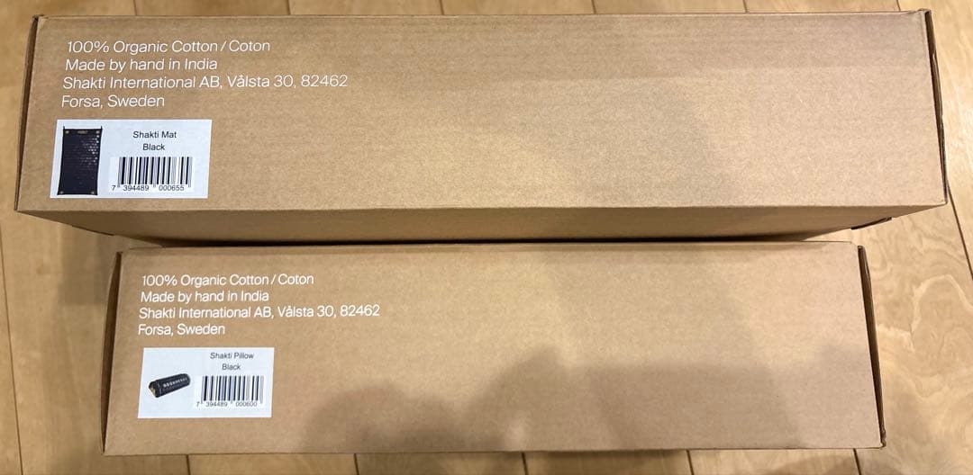 ゆ*ン様 【正規品】Shakti シャクティマット&ピローセット　ブラック