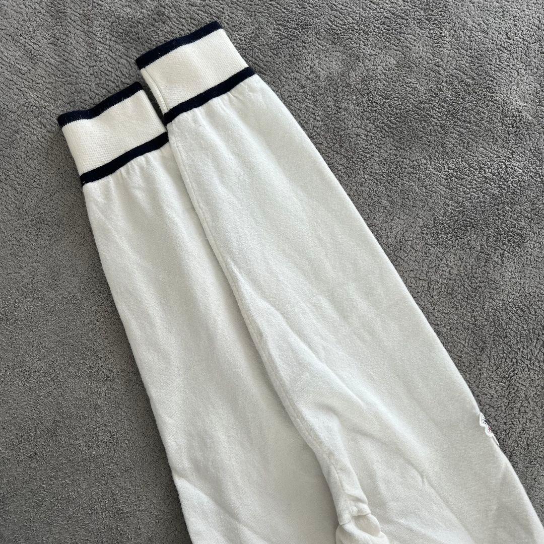 and per se アンパスィ　タートルネック　ニット　セーター　ロゴ　M