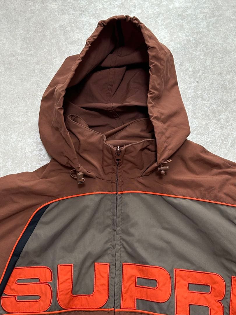 美品 SUPREME S Paneled Track Jacket L