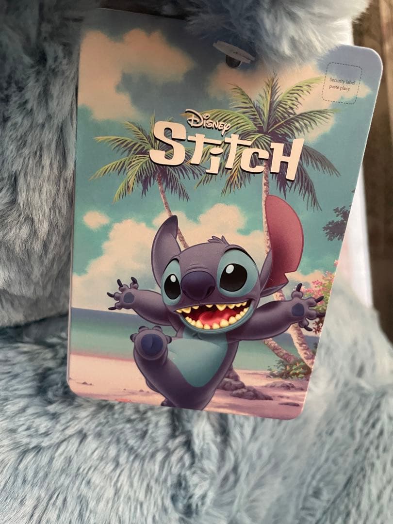 大きなスティッチのぬいぐるみ 約80cm コストコ限定品 ブランケット付き