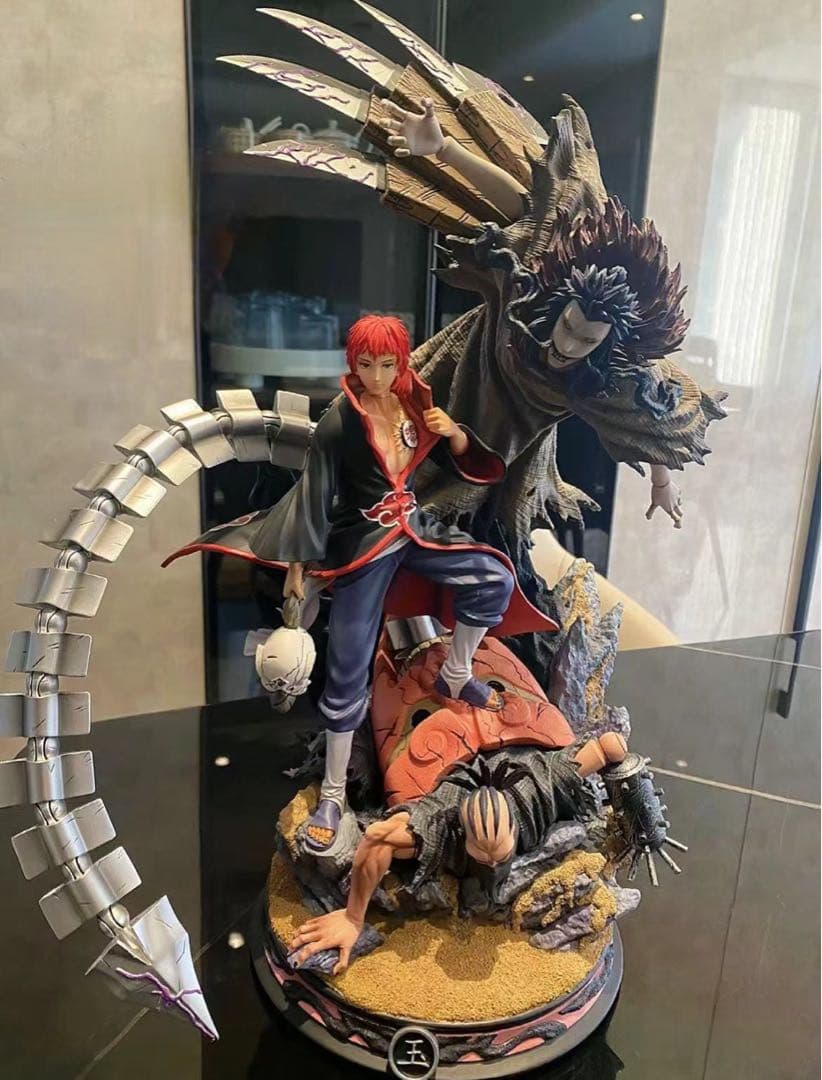 ナルト サソリ ガレージキット ガレキ スタチュー①②