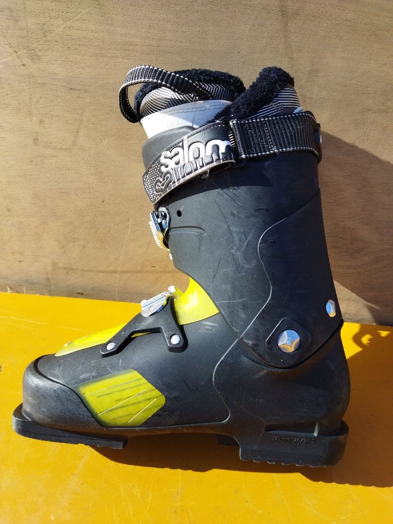 サロモン　スキーブーツ 28cm　男性用 ブラック/イエロー