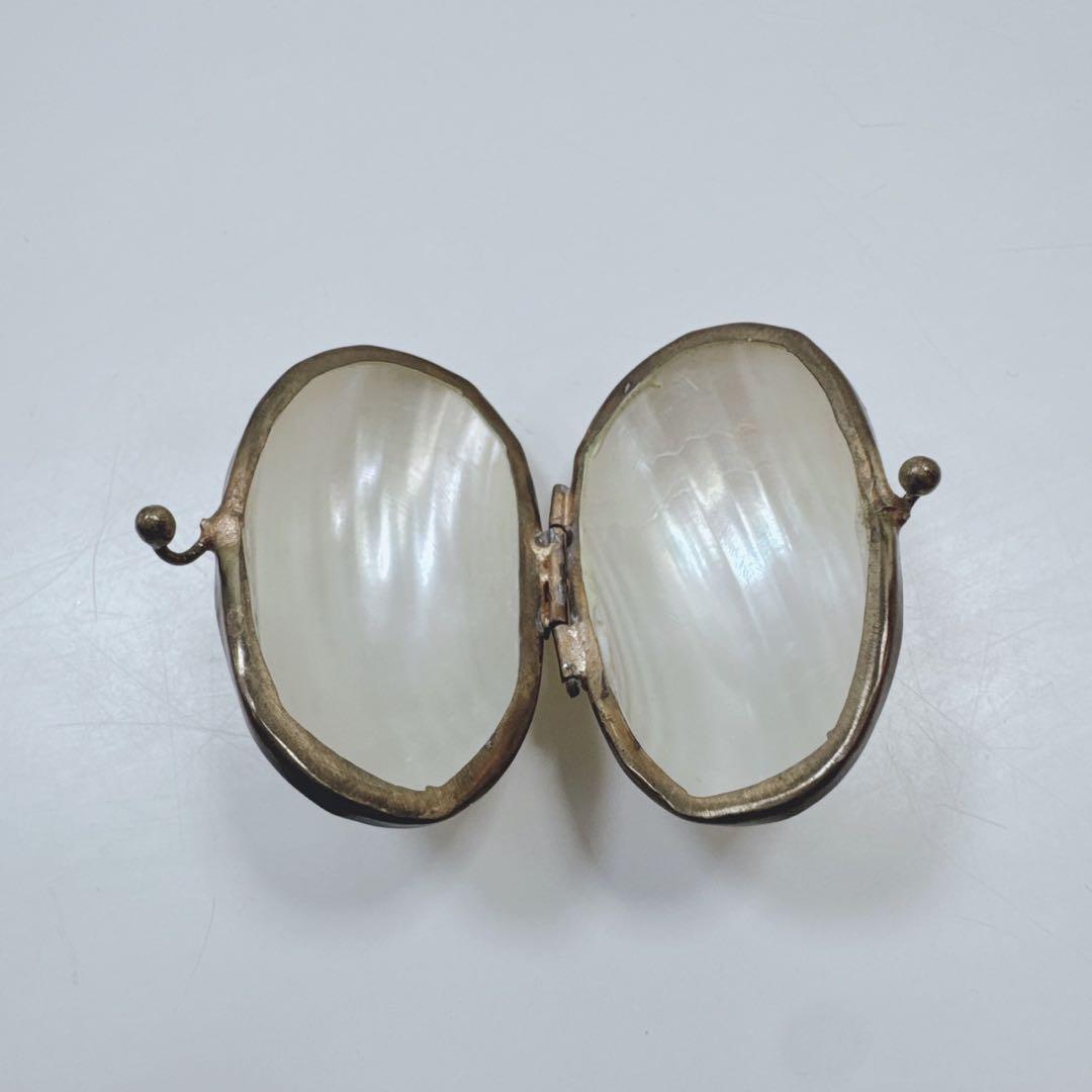 k2130 フランス アンティーク マザーオブパール　白蝶貝