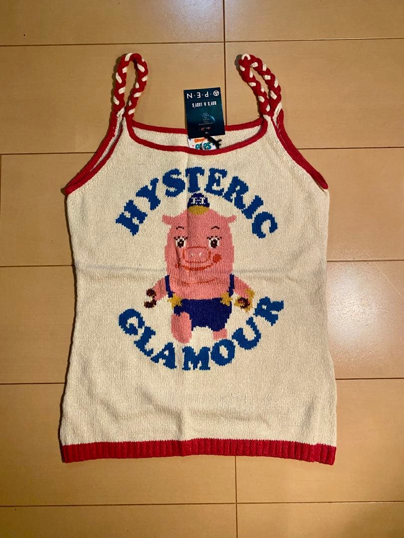 HYSTERIC GLAMOUR 90s 新品　初期　ピギー　ニットキャミソール