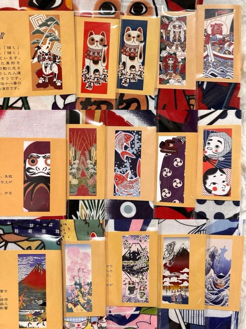 セール❣️即発送★特価　福招き猫 日本手ぬぐい　１５枚☺︎ ✩.*˚ ☺︎