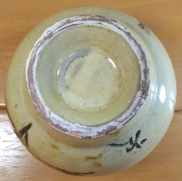 人間国宝 金城次郎 湯呑(魚2匹）栞 共箱(本人書付）壺屋焼 壷屋焼 やちむん