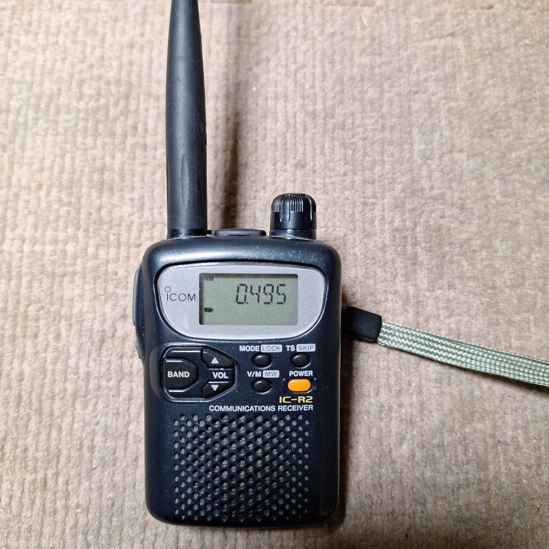 アイコムIC-R2広帯域受信機、受信周波数拡張済み