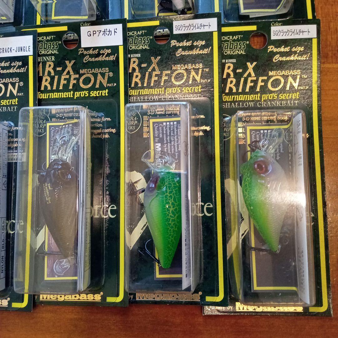 最初期メガバス SR-X＆MR-X GRIFFON 18個セット 旧タイプ