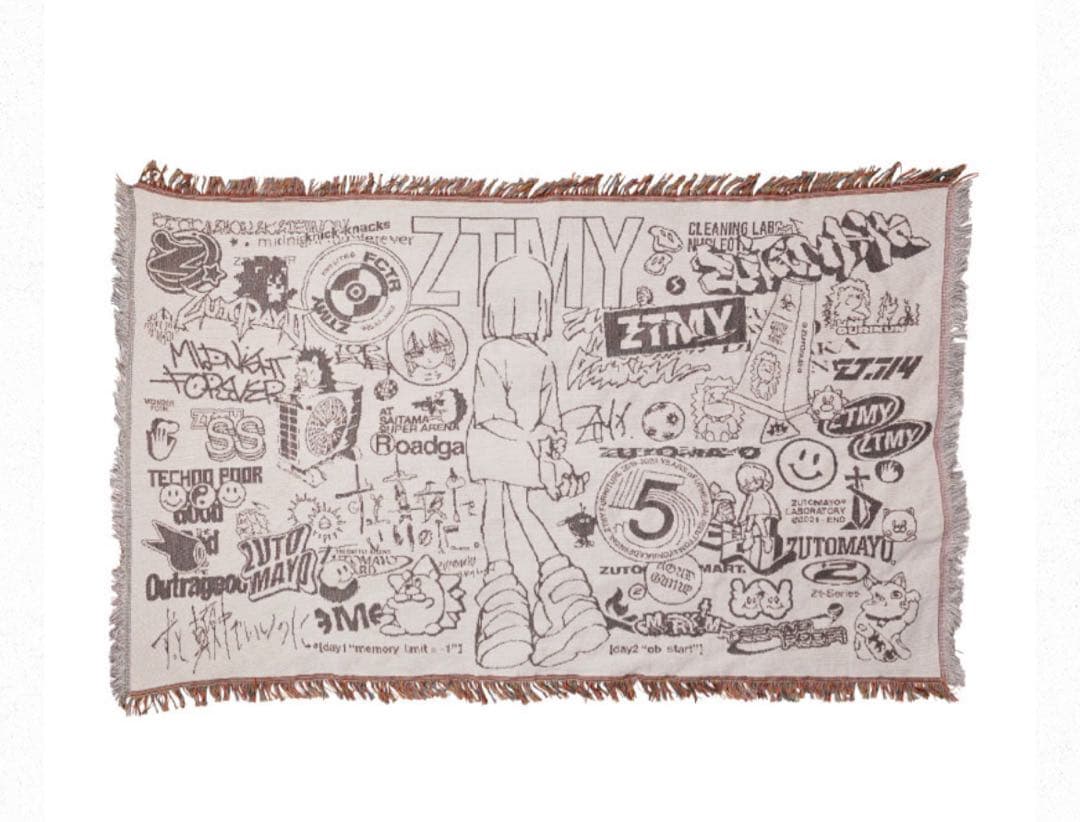 ずとまよ　5th Big Jacquard Towel 大判ジャガードタオル