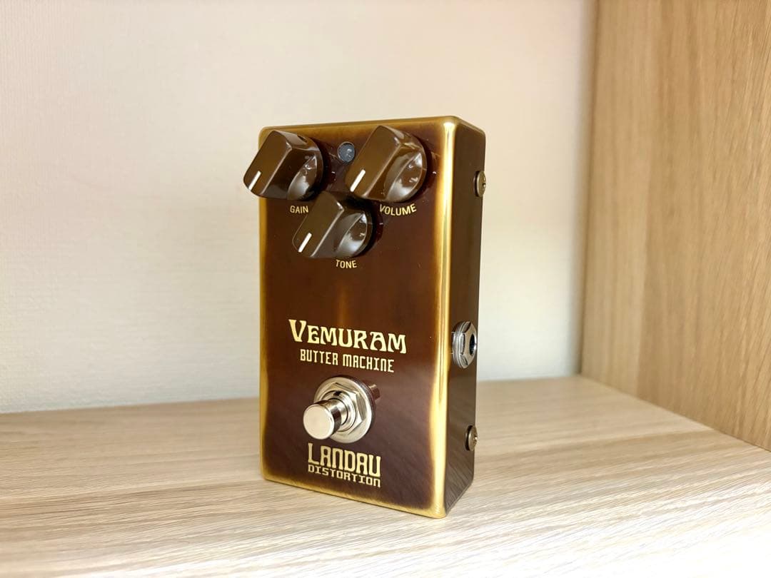 Vemuram Butter Machine ディストーションペダル