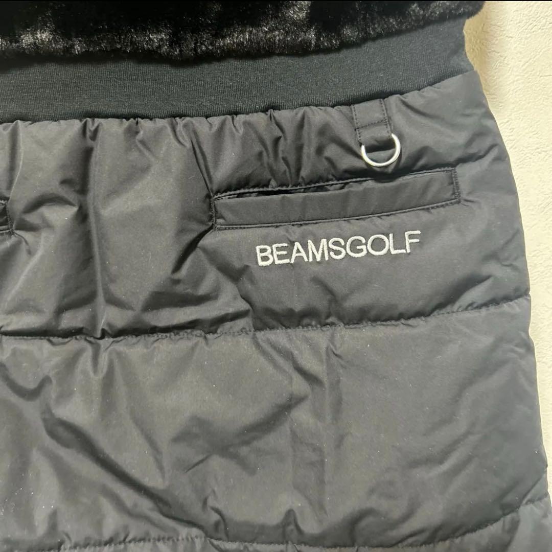 BEAMS GOLF ボア　中綿　ドッキング　ワンピース　ブラック　Mサイズ