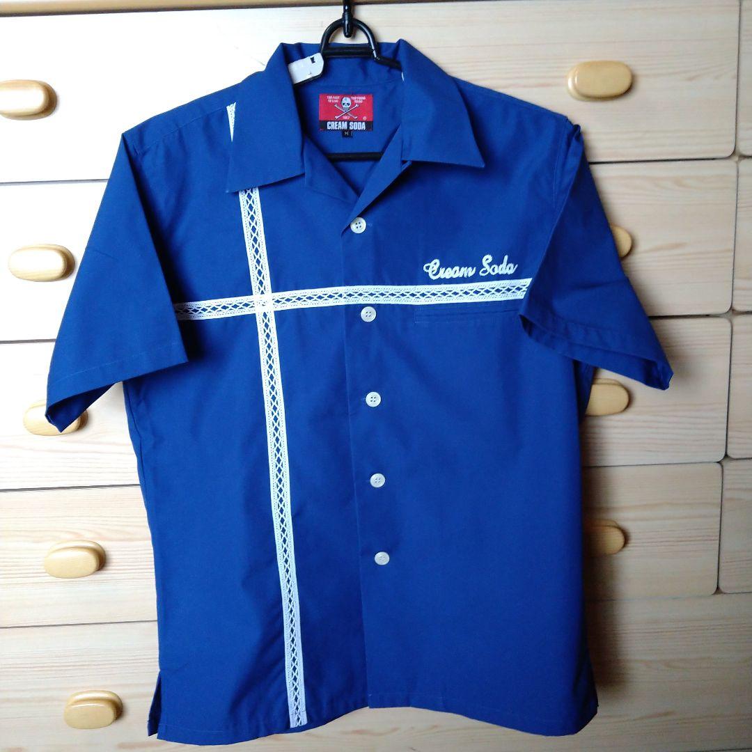 ウェア・シャツ CREAM SODA  Open Shirt  M