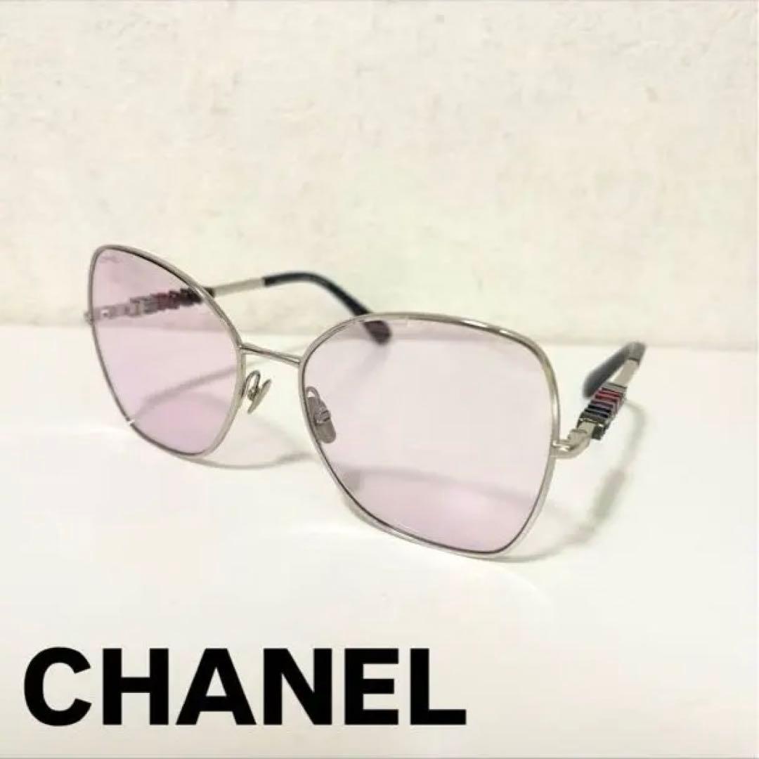 【お値下げ中】CHANEL ピンクレンズ サングラス ※シーズン品、数少なめ