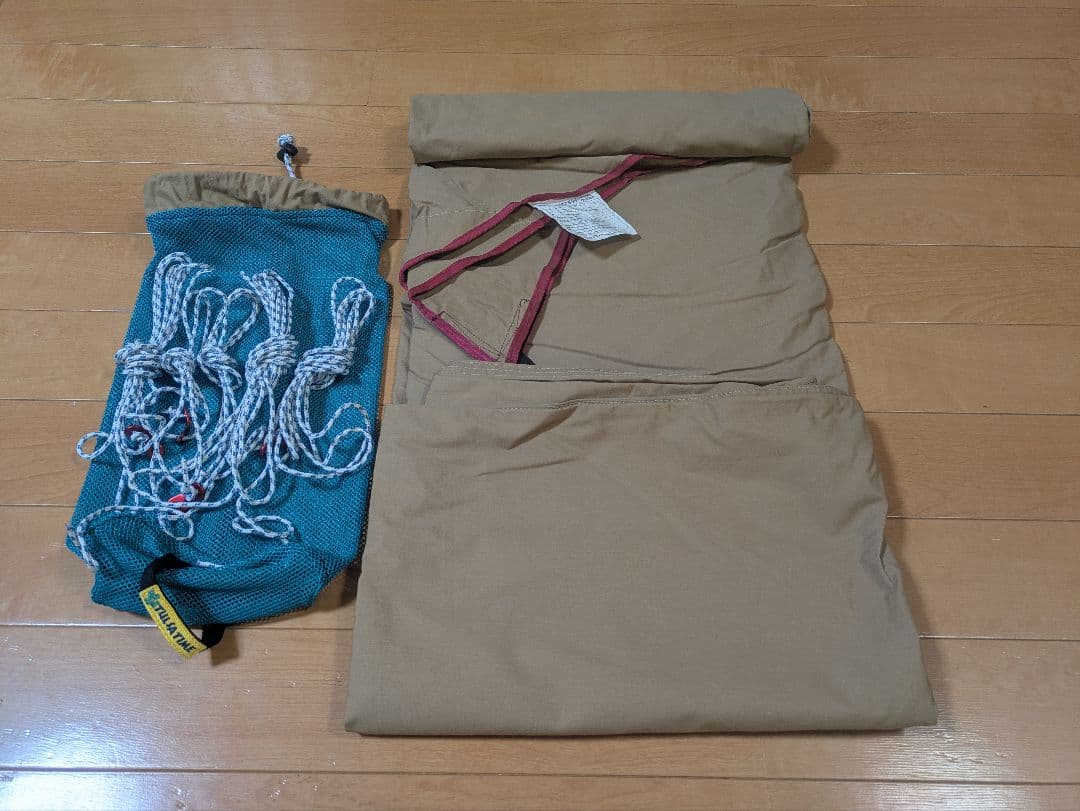 ムササビウイング13ft焚き火version　テントマークデザイン　タープ