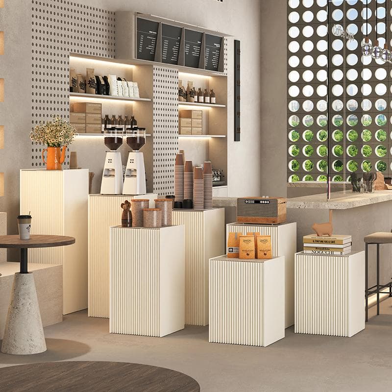 ディスプレイスタンド高さ38㎝長さ50㎝展示台 陳列台 組立不要 展示会イベント