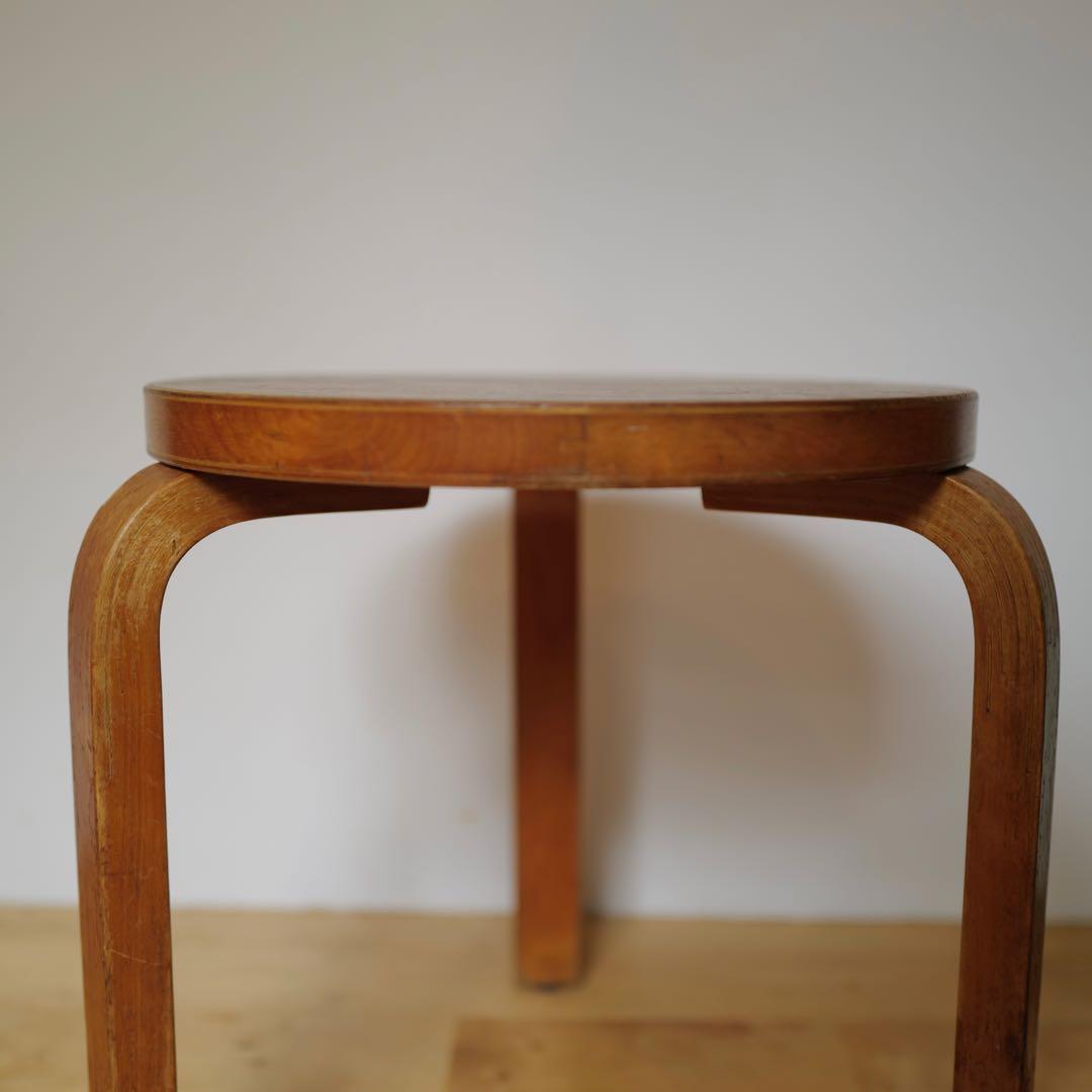 【レア】低座タイプ1940s-50sスツール60 AlvarAaltoビンテージ