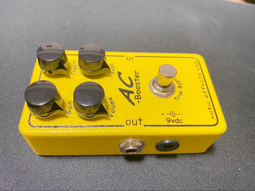 Xotic Effects AC Booster イエロー