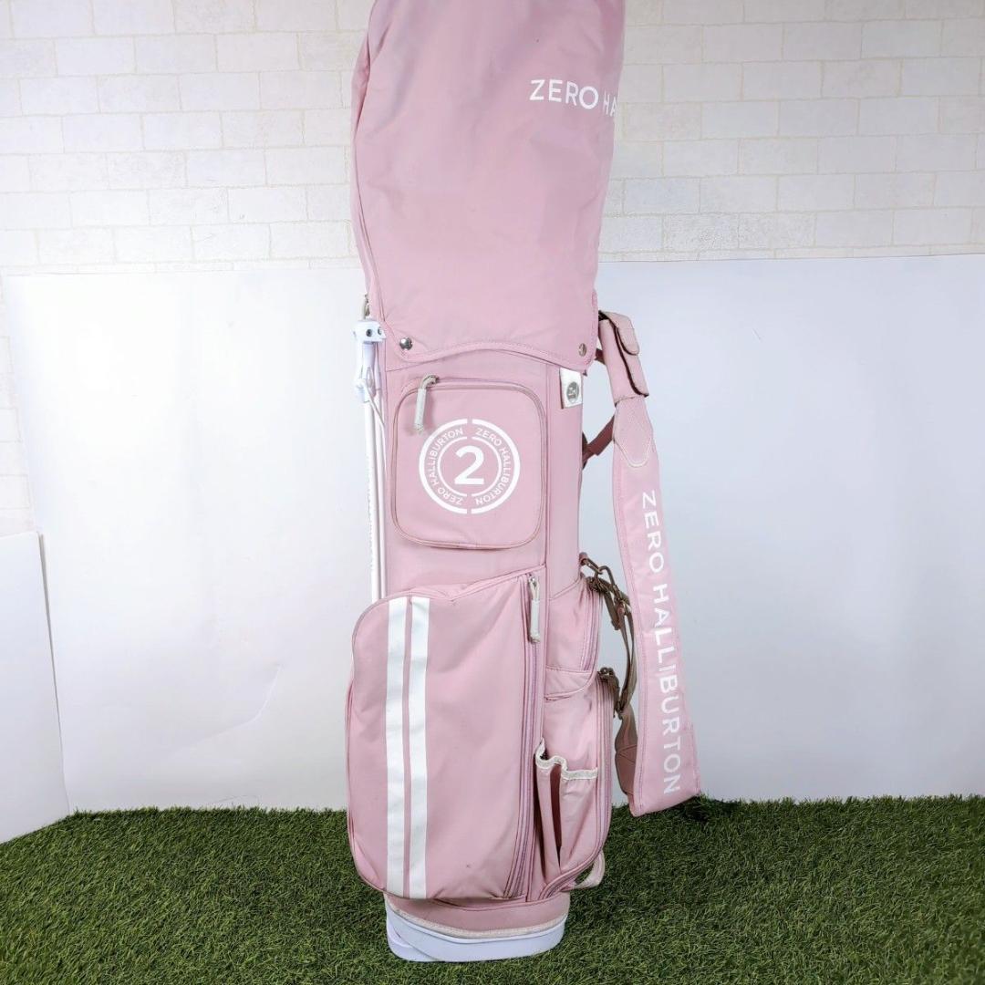 ZERO HALLIBURTON ゼロハリバートン ゴルフキャディバッグ ピンク