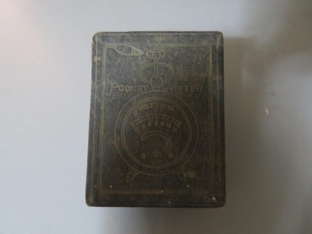 ◆245◆【レア】Vintage volt meter ボルトメータ－ ラジオ