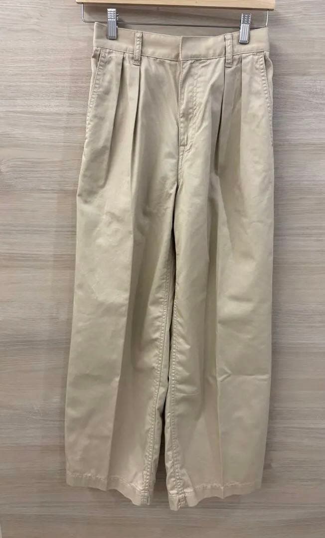 ドゥロワー drawer タック　チノパン