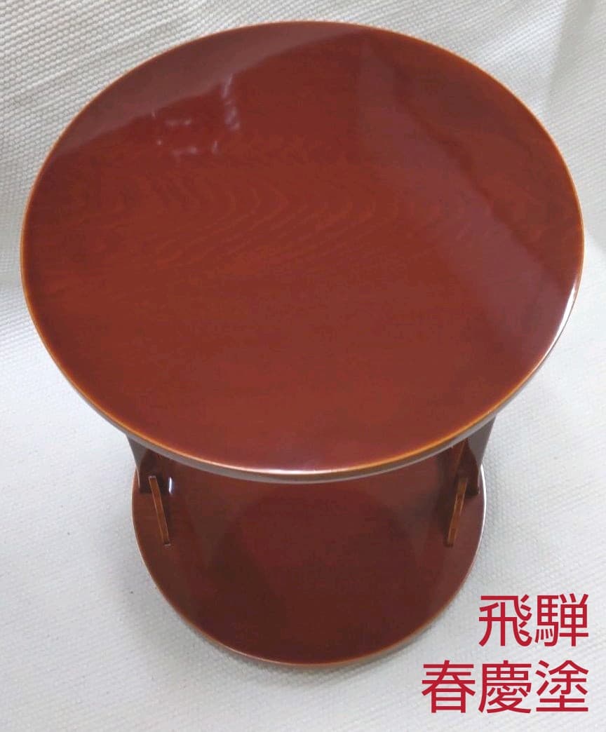 【茶道】丸卓(まるじょく)　飛騨春慶塗　茶道具　新品未使用！