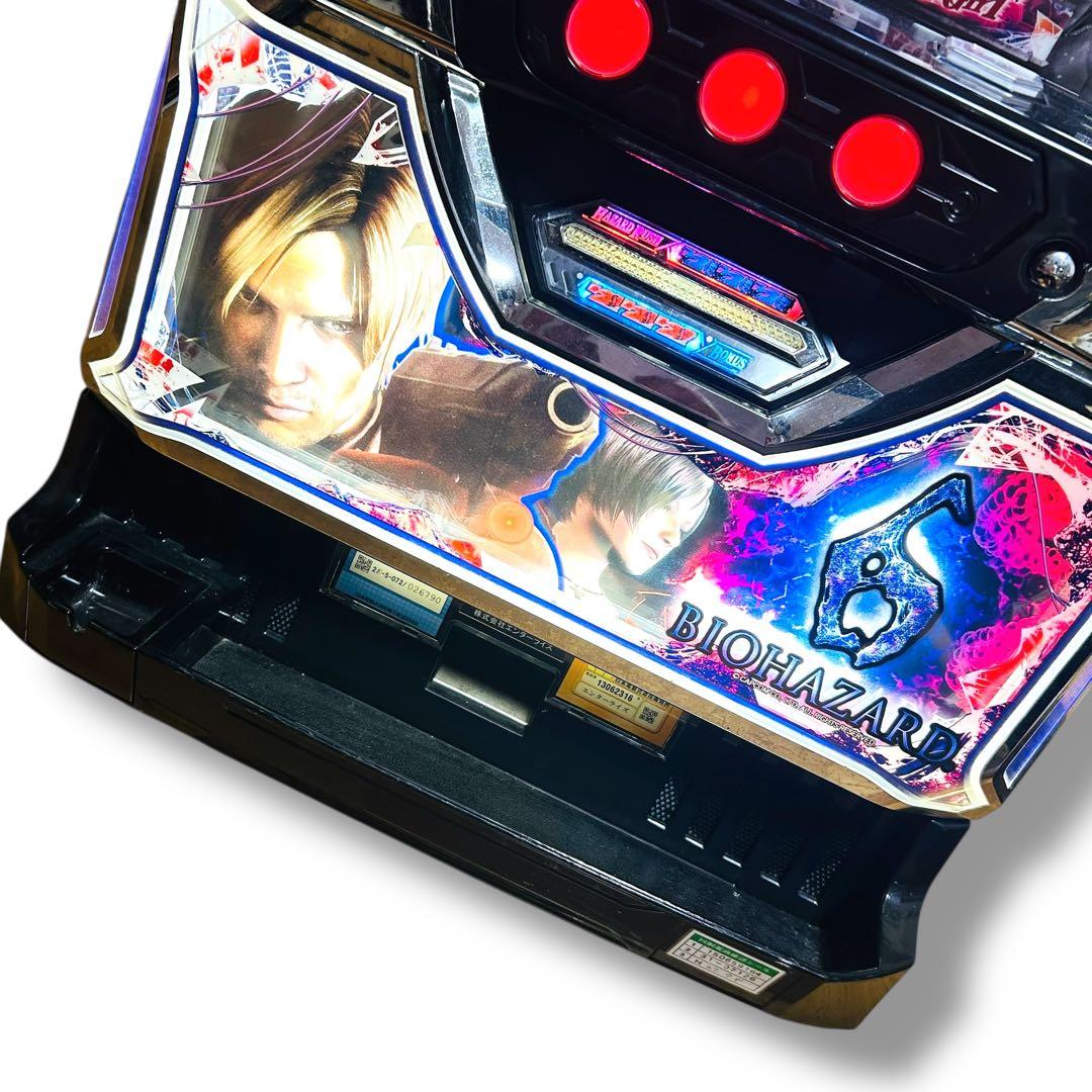 【自宅配送ok】BIOHAZARD6 パチスロ 実機 5号機 不要機付き