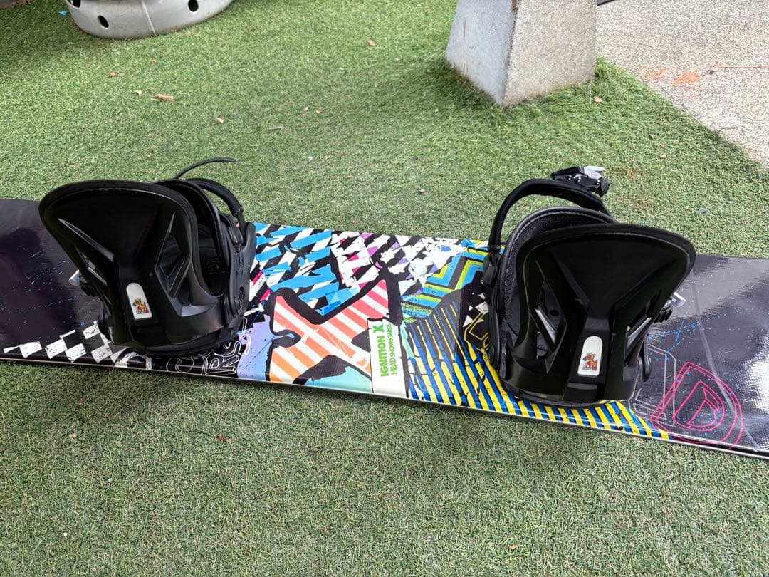 HEAD スノーボード 2点セット 127cm 子供 キッズ ジュニア