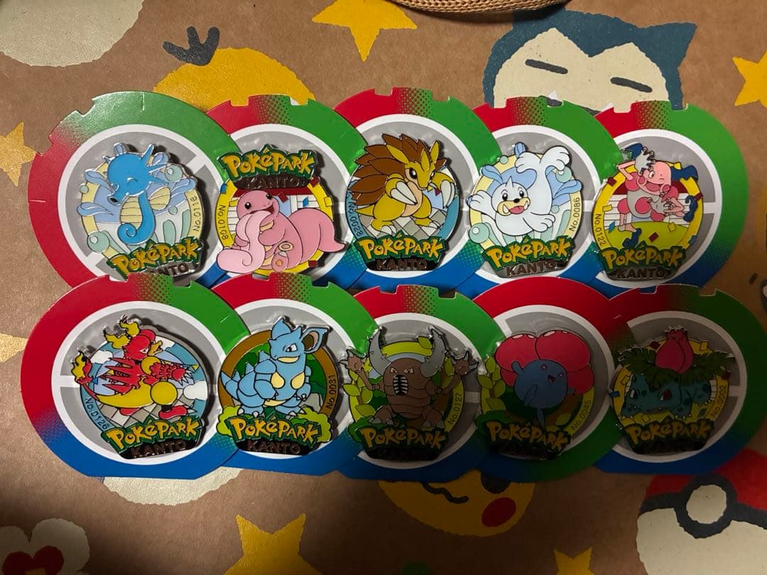 ポケパークカントー　ピンズまとめ売り