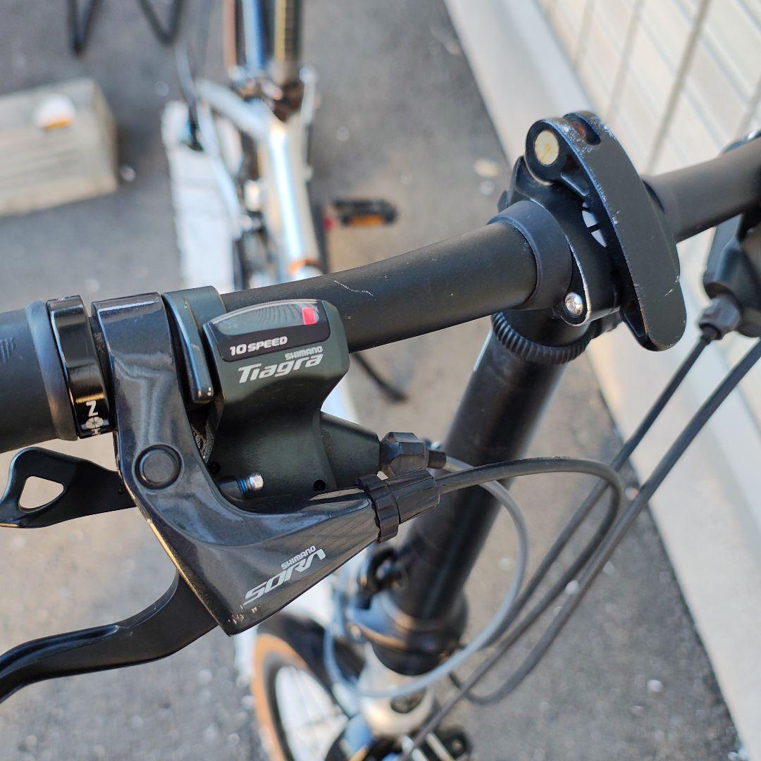 【とと】Dahon visc evo 2019年モデル（ブライトシルバー）