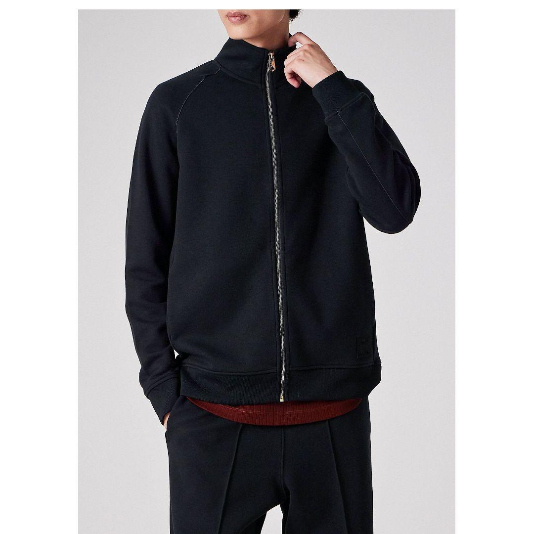 24AW ポールスミス Cropped Logo トラックジャケット М 黒