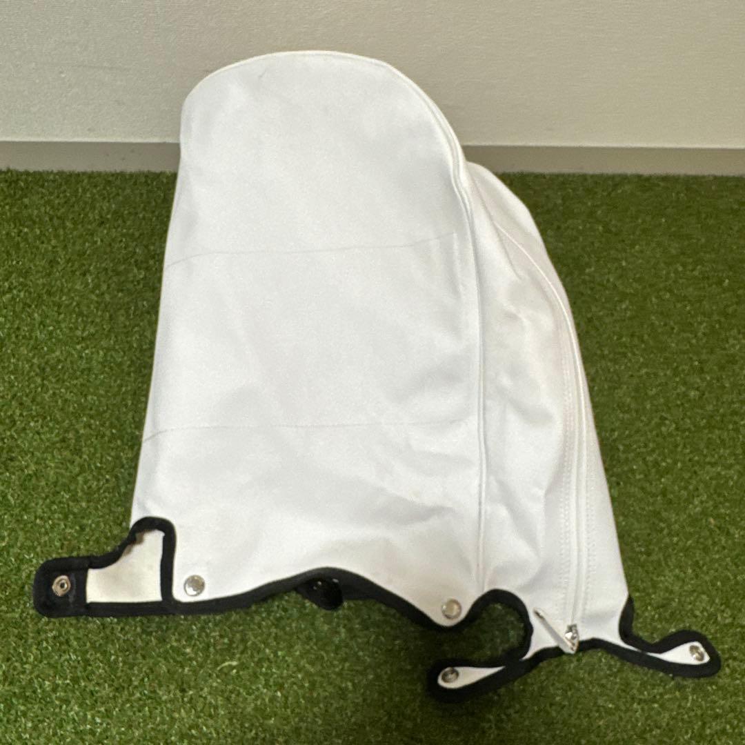 G/FORE × VESSEL キャディバッグ ホワイト 9型 スタンド破損