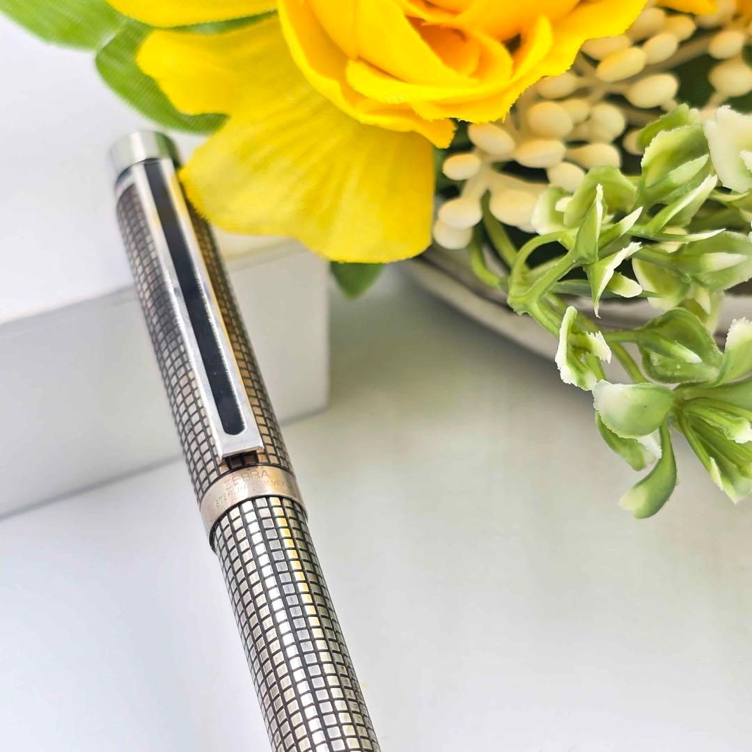 ZEBRA ゼブラ シャーボ 2Way スターリングシルバー インク残量なし