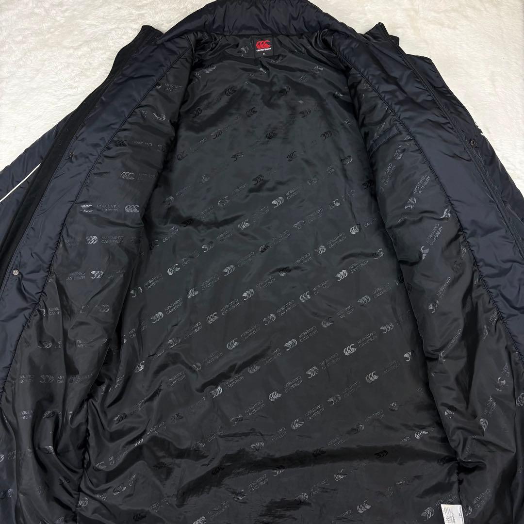 カンタベリー 2way フード付 ベンチコート 特大 3L 黒