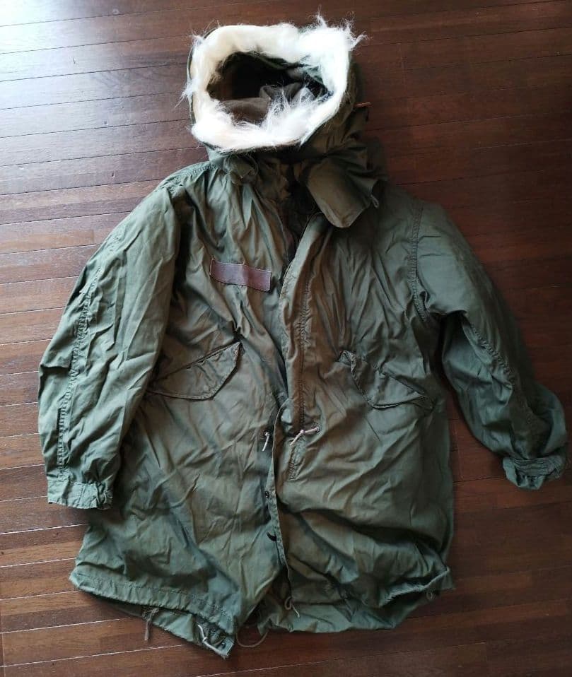 専用　アメリカ軍　M65 フィッシュテールパーカー　フルセット　デッドストック