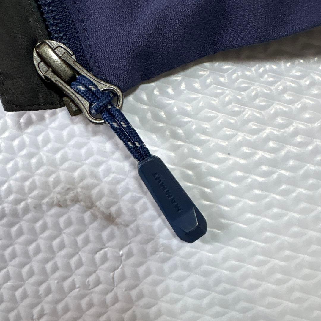 ✨美品✨マムート　ソフテック　ナイロンジャケット　紺M