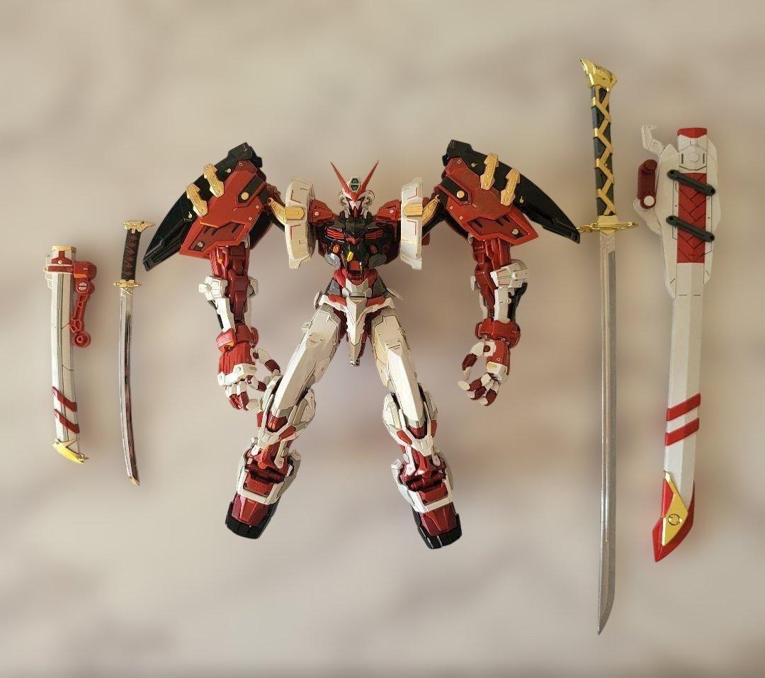 完成品ハイレゾリューションモデル アストレイ レッドフレーム パワードレッド