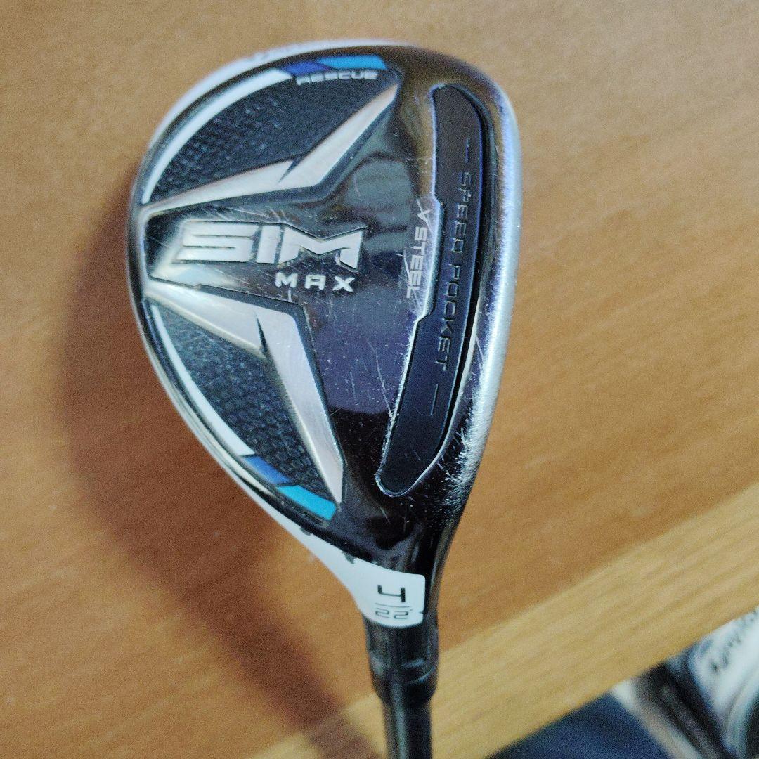 テーラーメイド　sim ユーティリティ　ヘッドカバー付