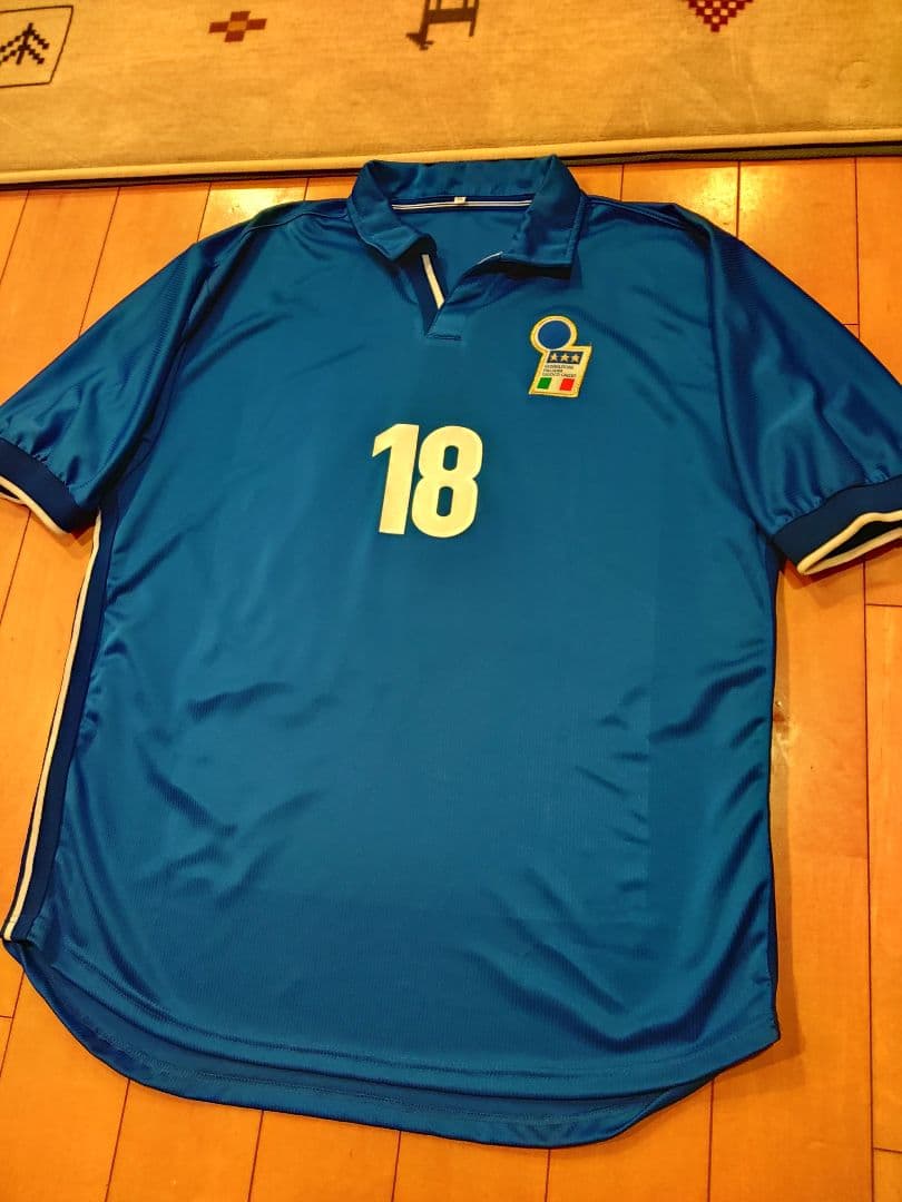 ヴィンテージユニフォーム98WCイタリア代表No.18バッジョ