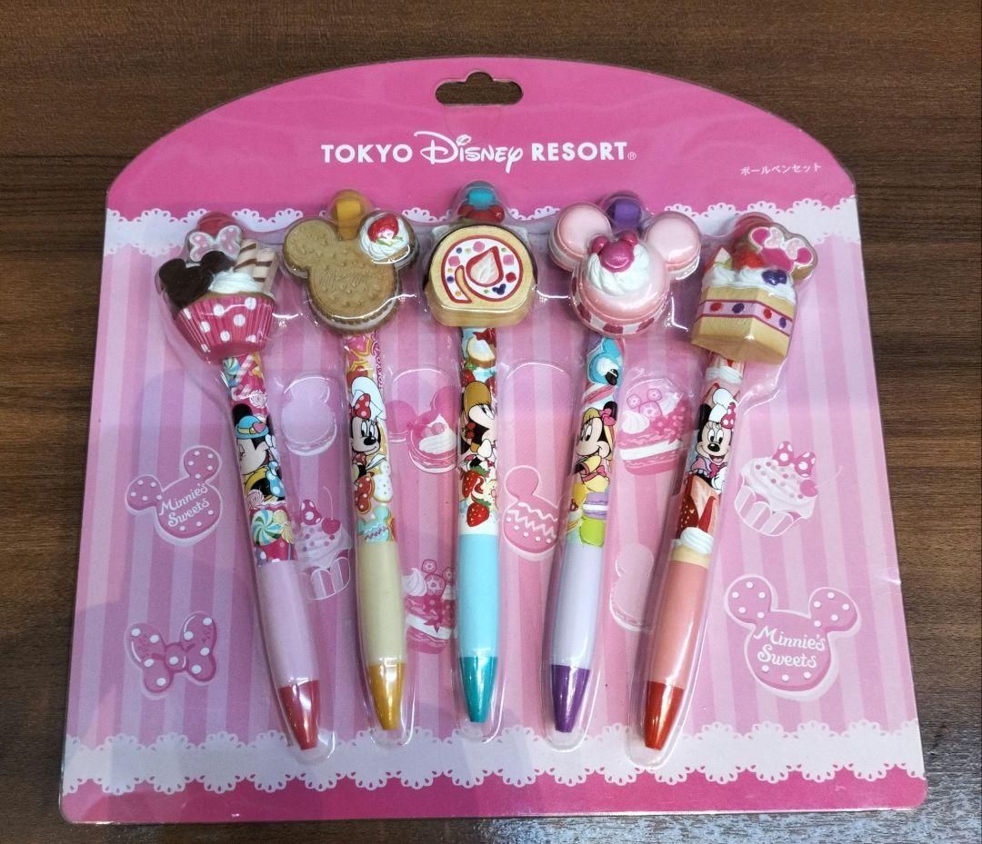 ◇限定　TDR スイーツ ボールペンセット　ミニーちゃん◇5本入り