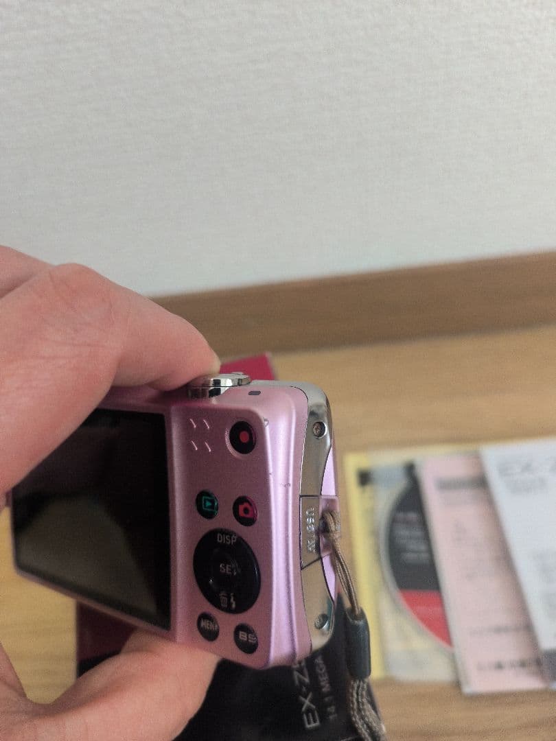 CASIO EXILIM EX-Z550 デジカメ ピンク CCDセンサー搭載