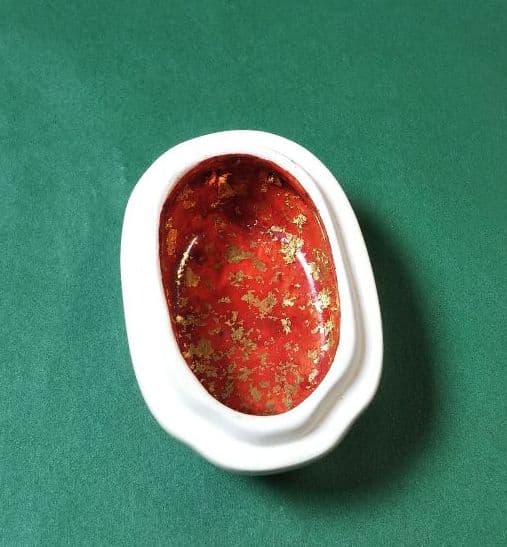 とっさん　茶道具 香合 都鳥 あかね窯 茜窯 岡田華溪