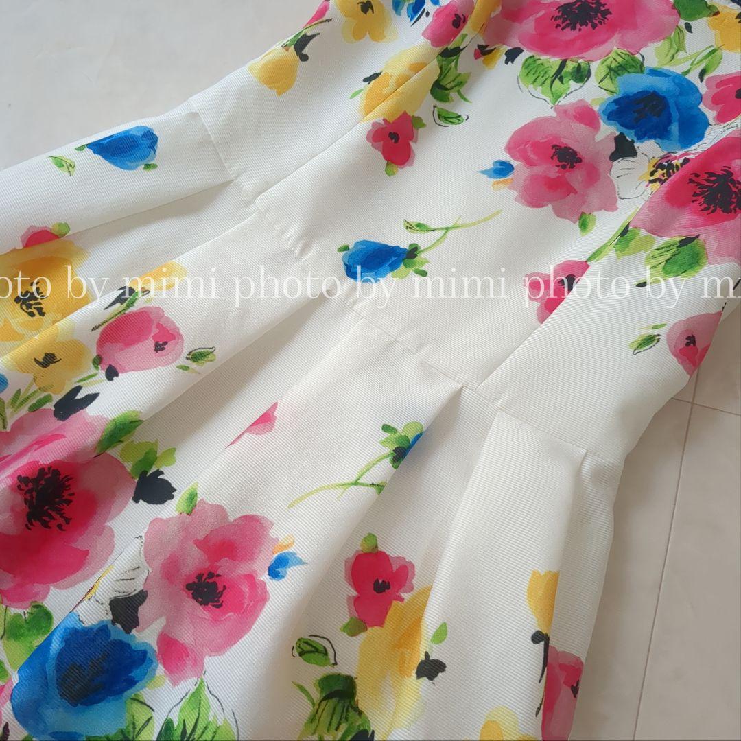 M'S GRACY*フラワープリントグログランワンピース