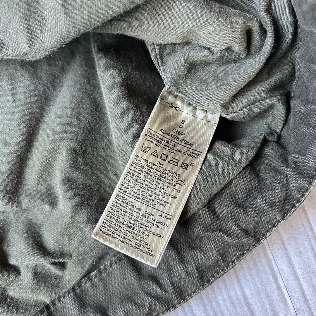 00s OLD GAP モッズコート ミリタリー M-51 肉厚コットン S