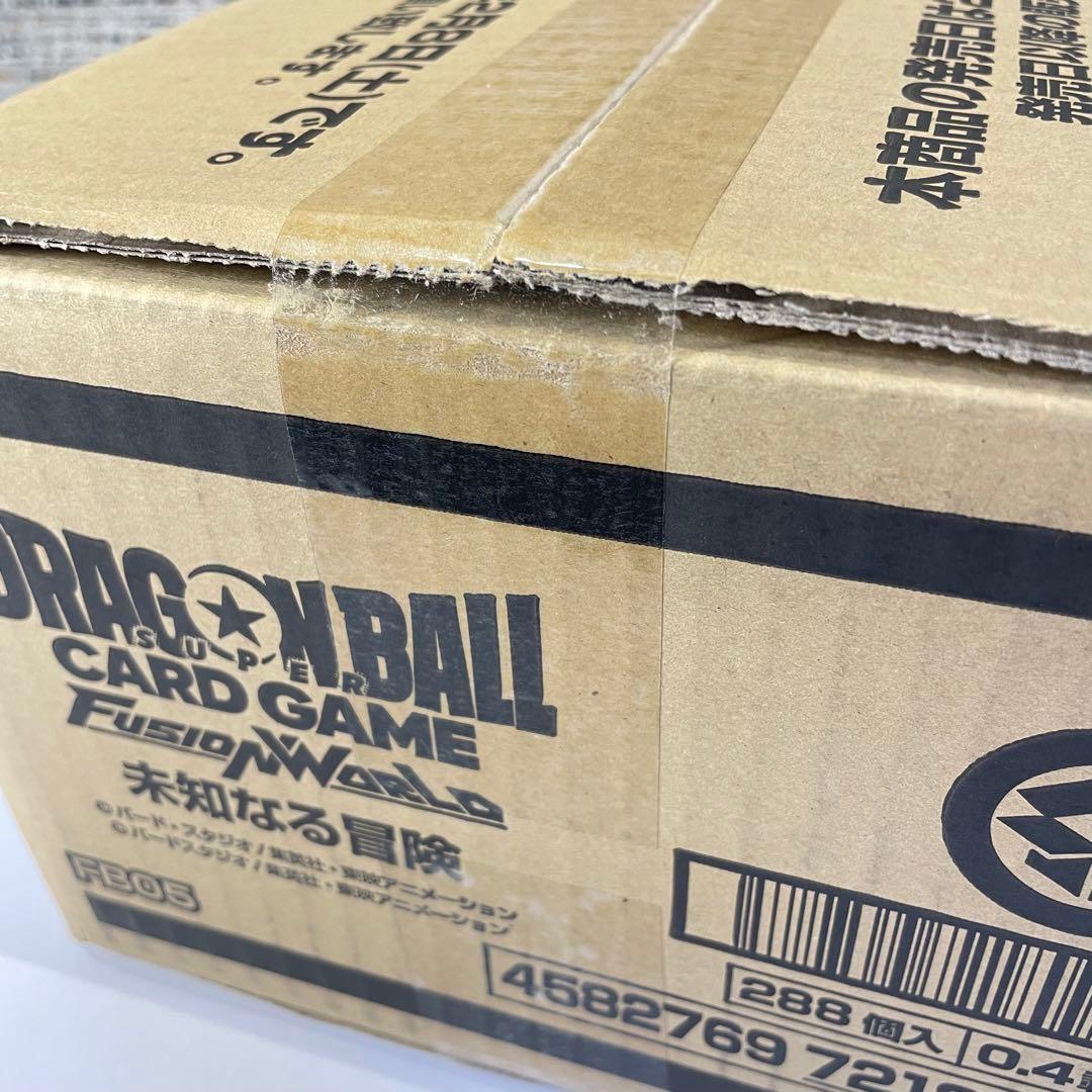 ド*ン様 【未開封カートン販売】ドラゴンボール FW 未知なる冒険　FB05
