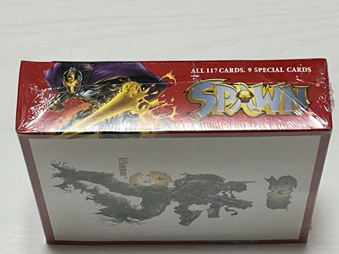 SPAWN CARDS BOX シュリンク未開封 エポック社 1998 オマケ付