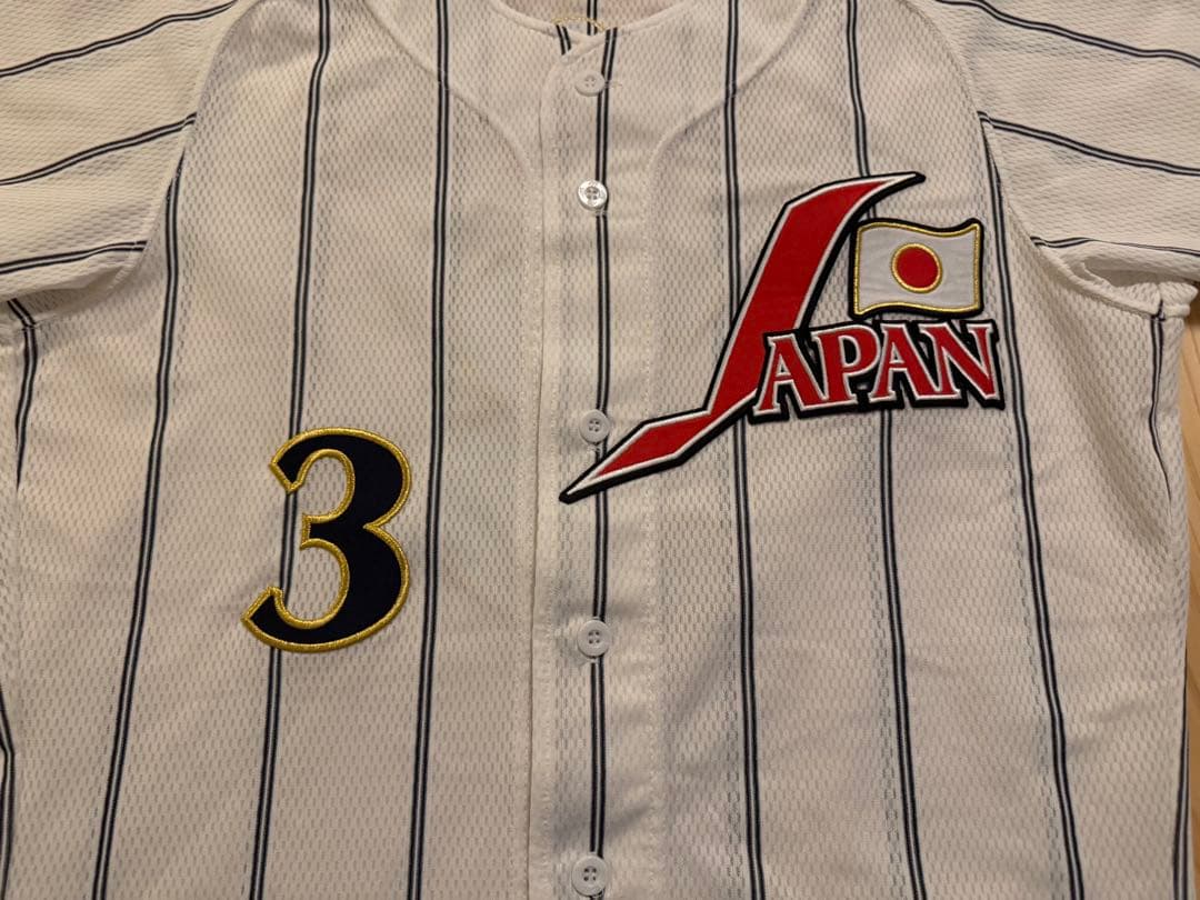 野球 日本代表 ユニフォーム 長嶋茂雄 2004アテネオリンピック 侍ジャパン