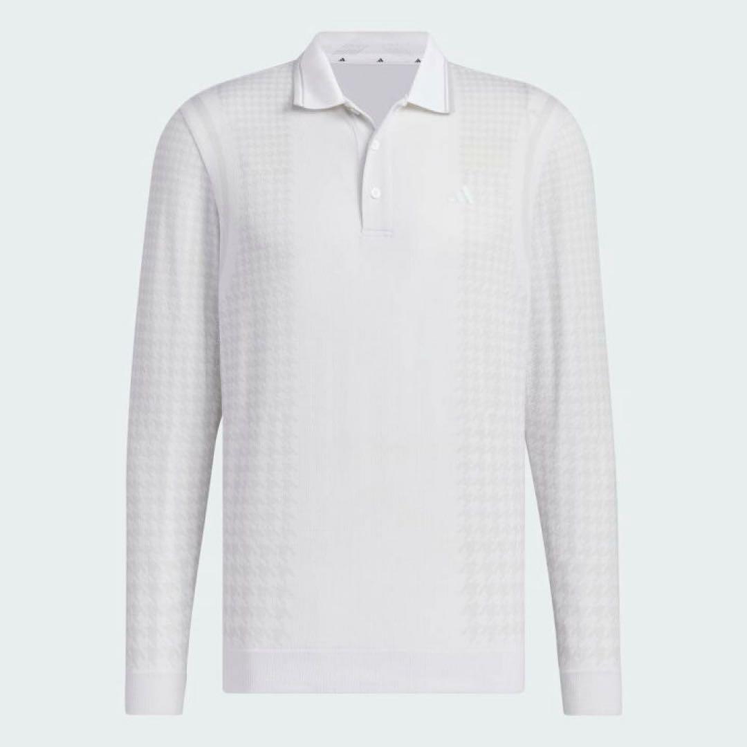 アディダス adidas ゴルフ　サイドシームレス 長袖シャツ　ポロシャツ