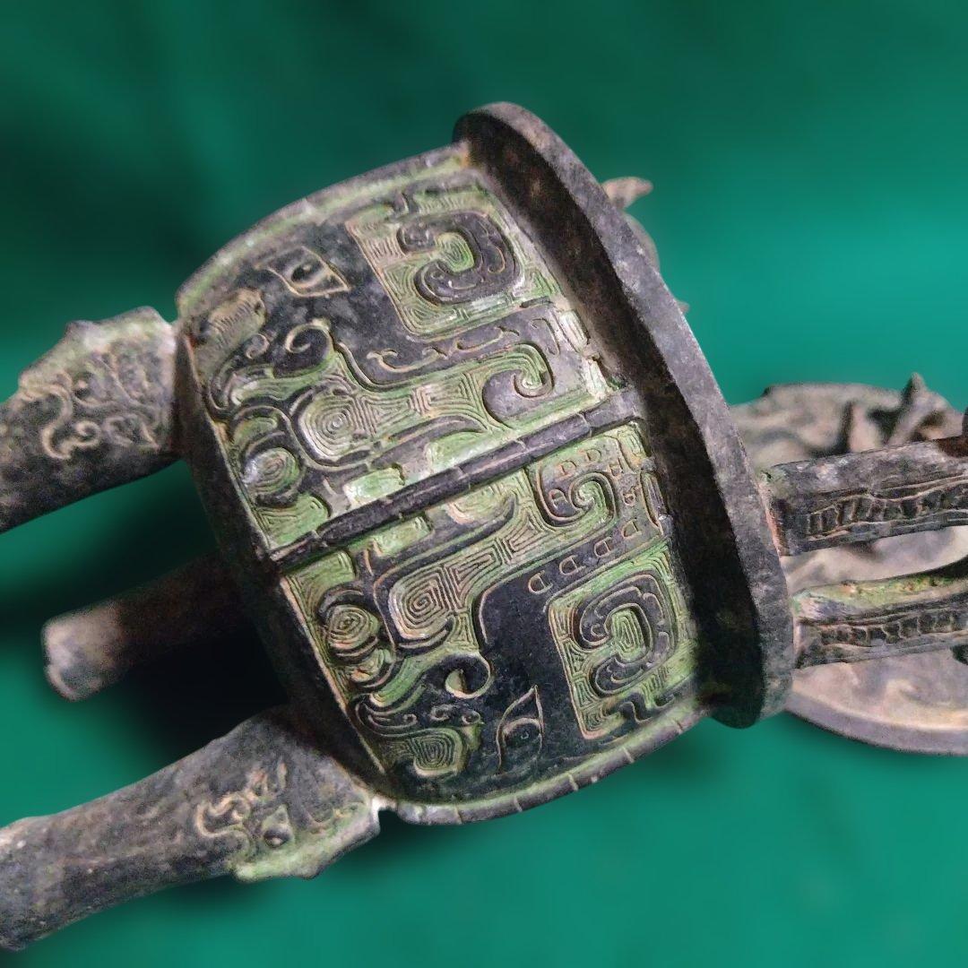 祭器　銅製　中国　珍品　発掘品