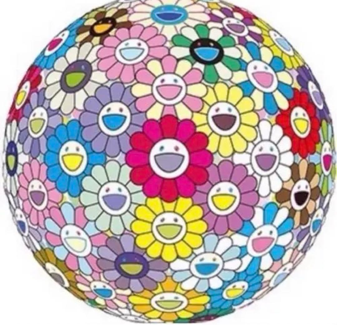 フラワーボール　カラフル、ミラクル、スパークル　村上隆　ポスター　フラワー