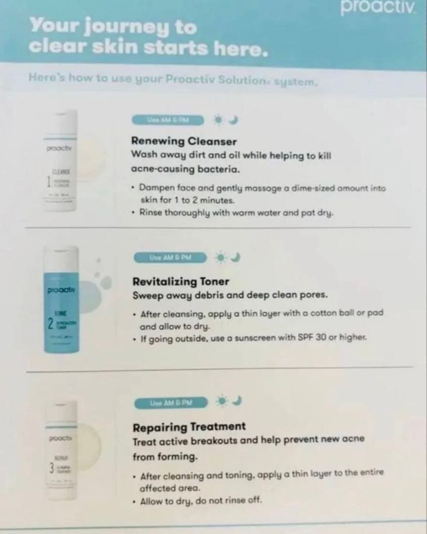 プロアクティブ　アメリカ製品　３ヶ月分トータルケアセット　９０日分